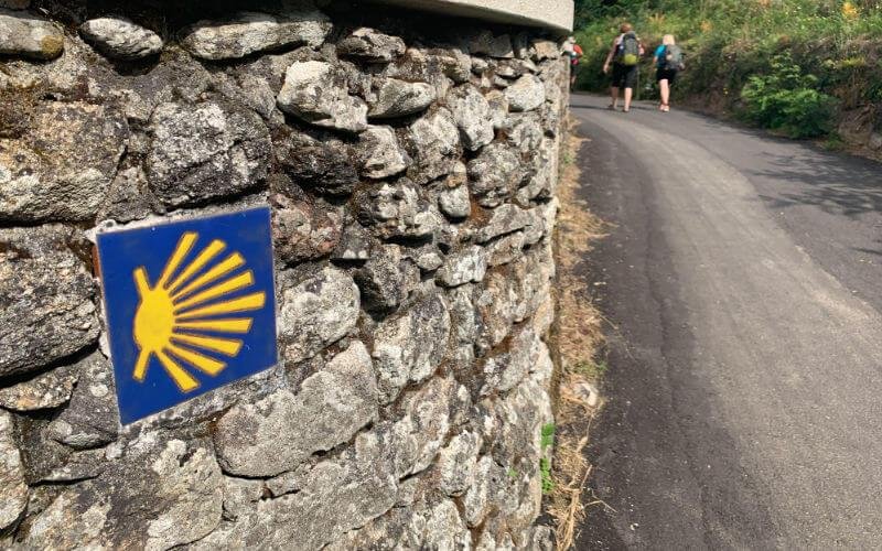 Shell symbol of the Camino de Santiago