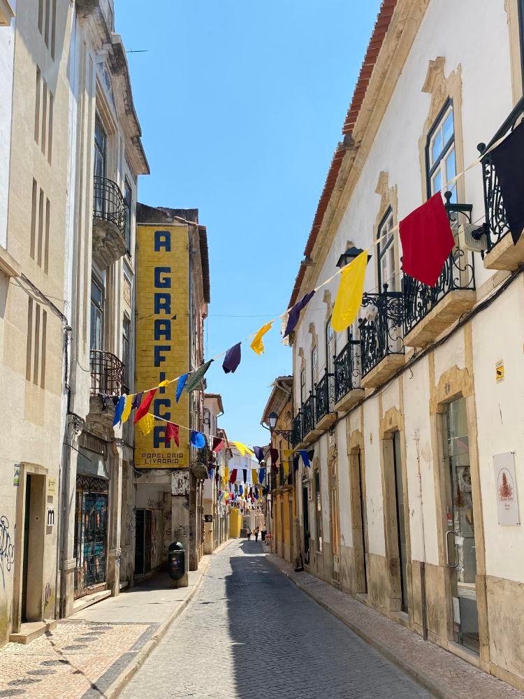 A Grafica Tomar old town streets A Grafica Tomar old town streets