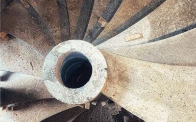 Concrete Spiral Staircase