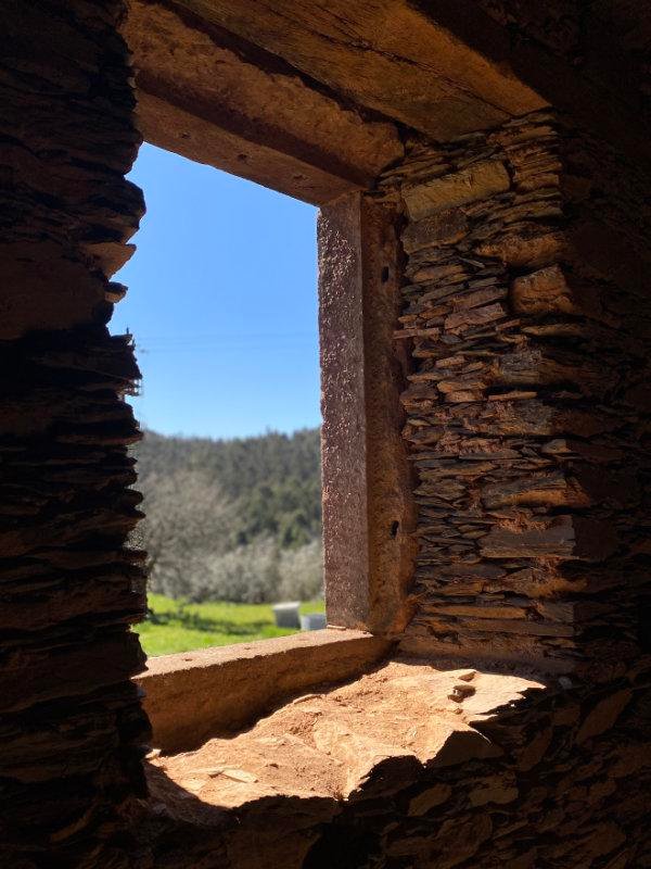 Internal bathroom window opening